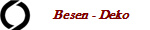 Besen - Deko